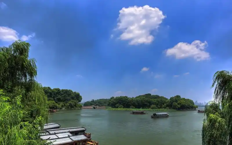 夏天杭州西湖风景壁纸