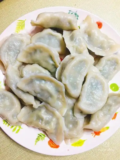 韭菜肉水饺