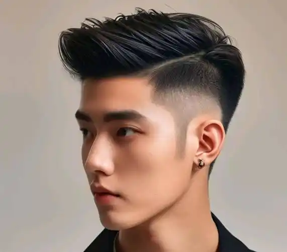 但最帅的是短边和时尚真和有型的精神_发型_男士_短发