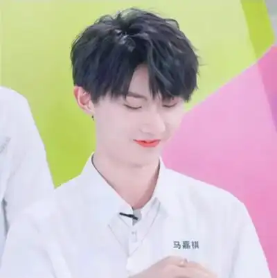 马嘉祺&刘耀文拿图看简介原图源≮酥莓桃酱