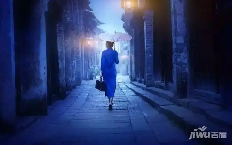 结着愁怨的姑娘 示意图 有人说:油纸伞  是江南的风情,是雨巷的风景