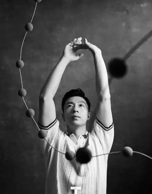 马龙的大背头好帅!