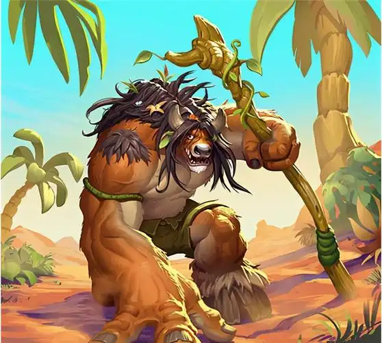 第一个牛头人德鲁伊佣兵古夫的家族前辈们