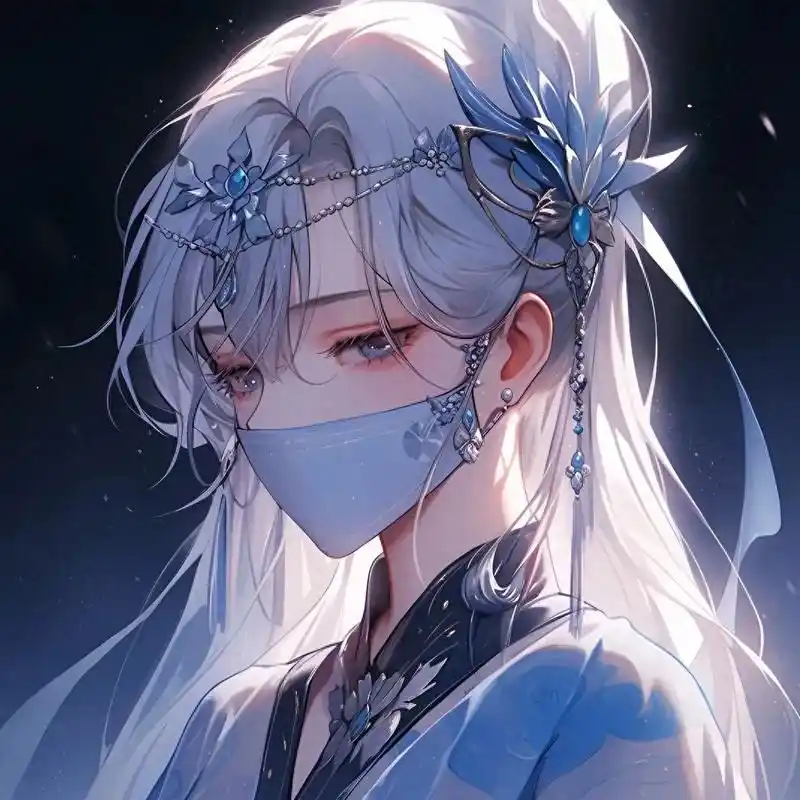 古风女子头像,花开有落时,人生容易老