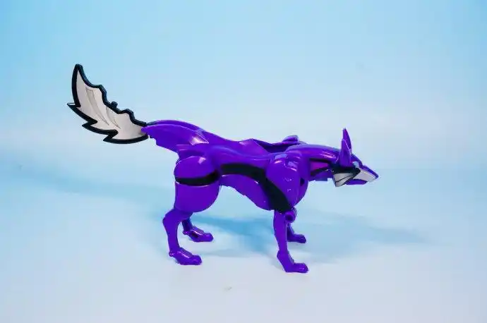 [转载]食玩minipla兽拳战队激气紫狼玩具评测