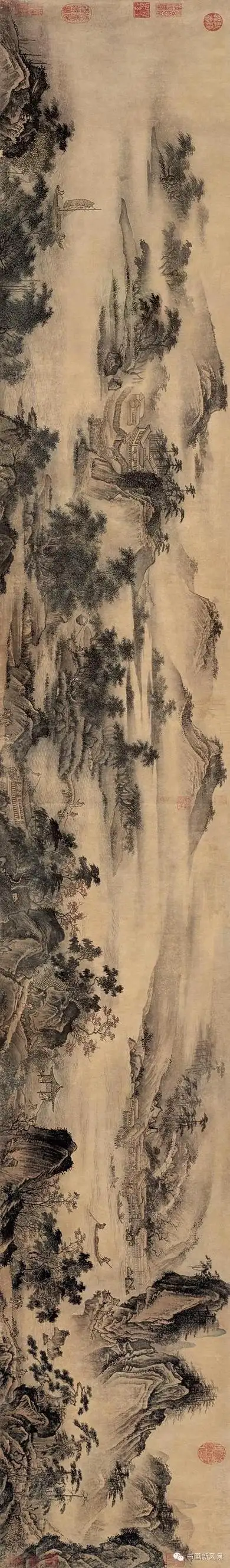 历代名家专刊南宋四大家经典长卷山水大集合