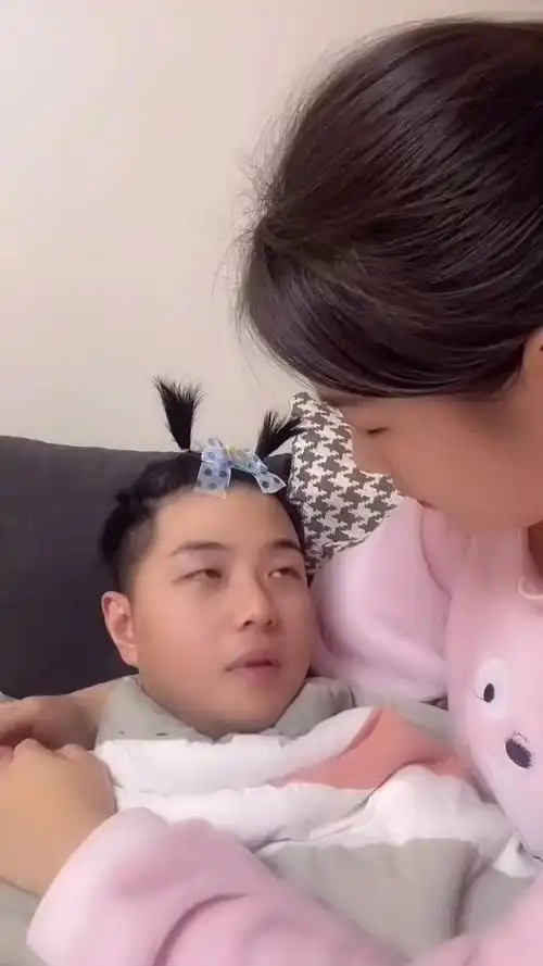 搞笑段子剧#笑死人了,让老公实现了一次我有儿子的想法