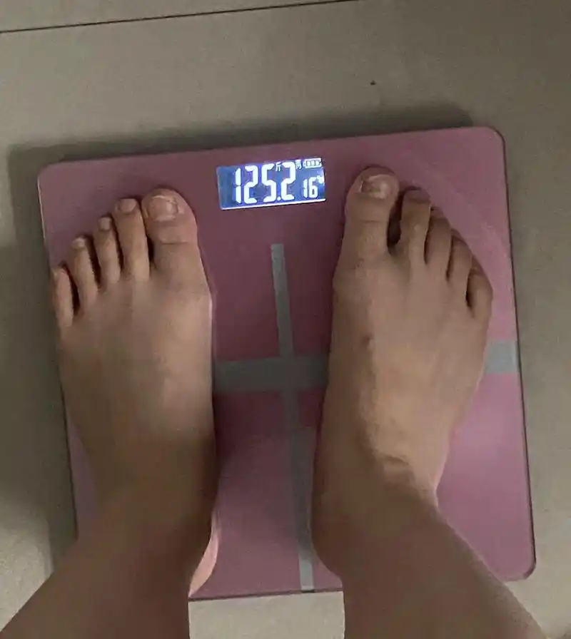 减肥第多少天不知道了,体重无变化