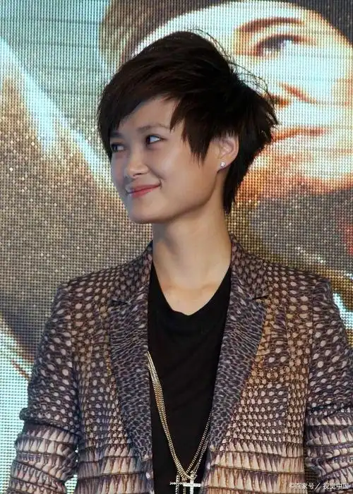 女生假小子发型设计通常指的是那些展现出中性,简洁或酷炫风格的短发