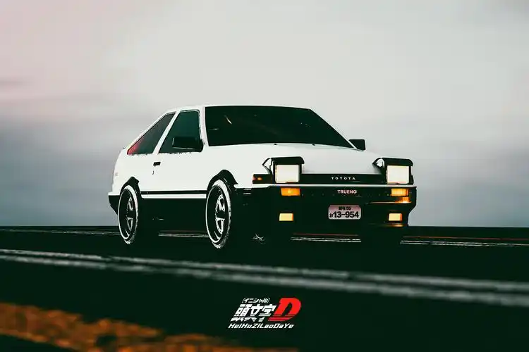 toyota-trueno-ae86【秋名山车神】rage your dream