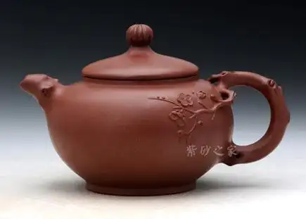 许红琴宜兴紫砂壶《傲雪迎春壶》