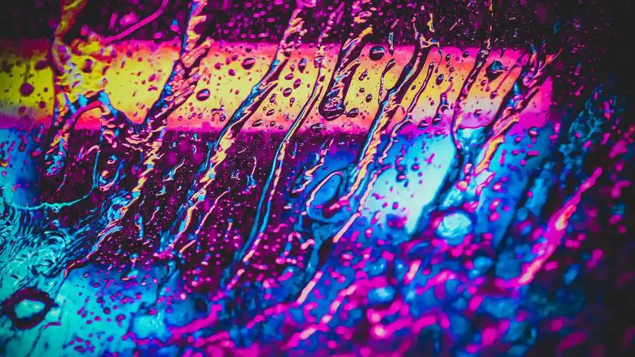 玻璃 雨水 灯光 散景壁纸 5120x2880px-创意壁纸 - 壁纸家