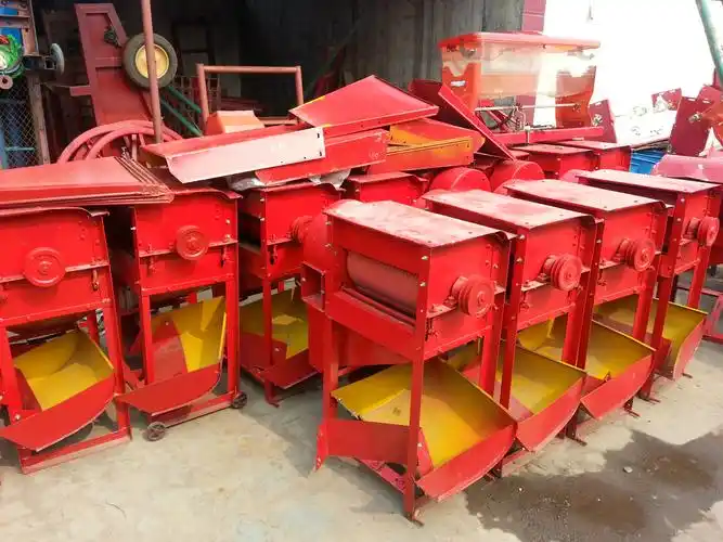 山东济宁新款小麦脱粒机 水稻脱粒机 稻谷脱粒机家用小型脱粒机水稻