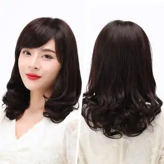 瑞贝卡rebecca假发女时尚长发大波浪中长卷发发中老年妈妈自然款递针