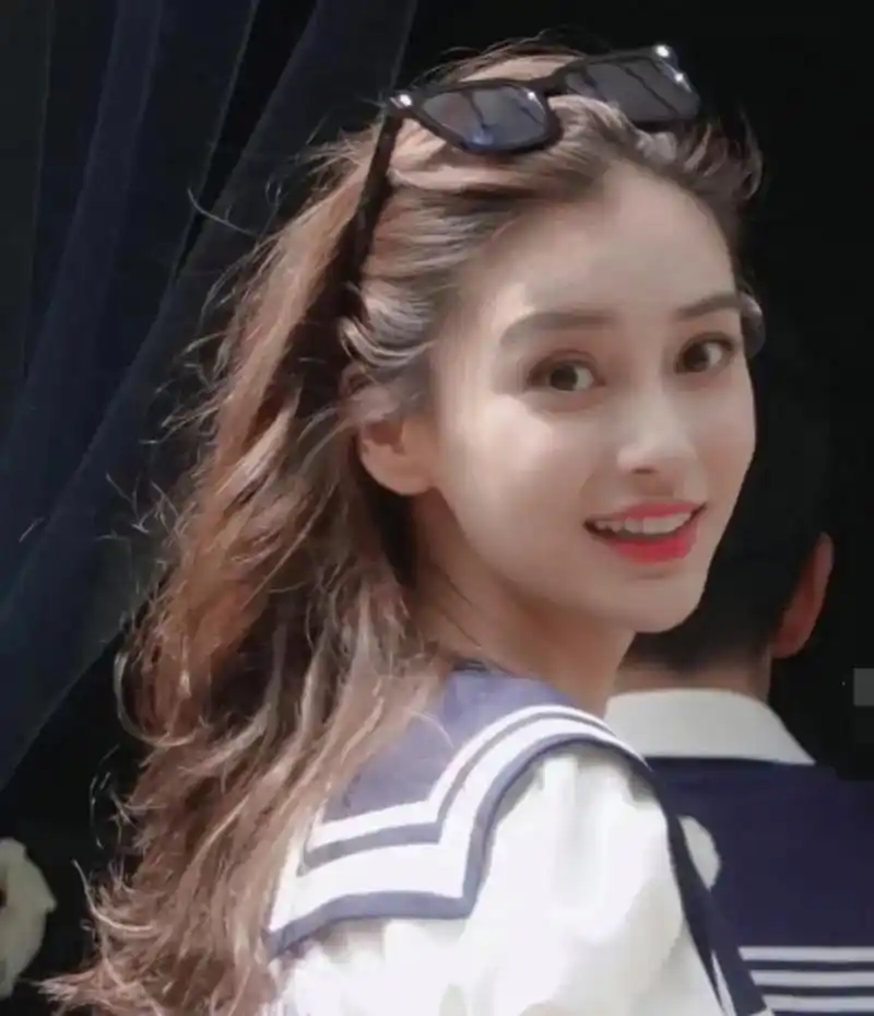 跑男时期,是angela baby 杨颖的颜值巅峰, 可盐可甜,脸精致的像个洋