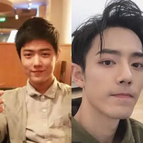 肖战以前照片像是素人穿搭技巧超值的我们学习穿白t也那么帅