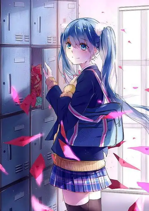 人物绘画,可爱的二次元动漫插画图集,干净明亮的画风