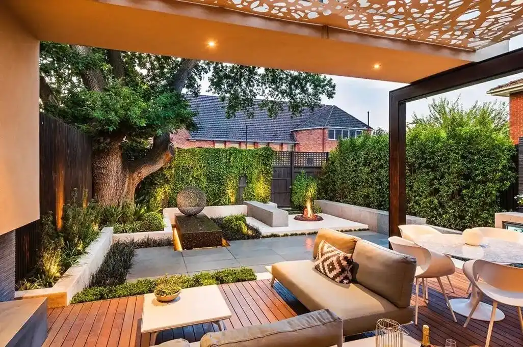 年轻人最爱的精致花园.被邻居羡慕爆的花园,现代 简约 大气的 - 抖音