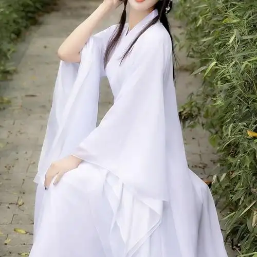 古装女汉服汉服女仙气古风古装衣服仙女超仙套装青城山下白素贞成人