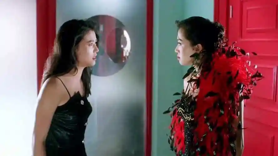 逃学威龙一吻定终身跟梅艳芳对戏星爷都有点心动了