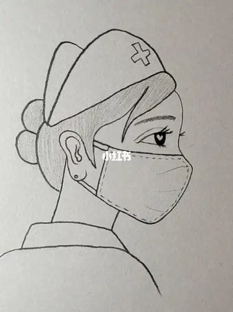 白衣天使简笔画简单又漂亮 白衣天使简笔画简单又漂亮有颜色