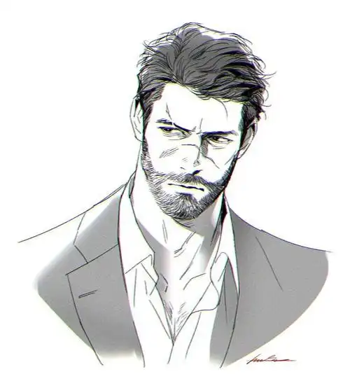 峻曙junseo大叔黑白头像