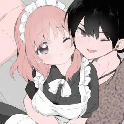 撩人超甜情头做动作动漫 高清好看很刺激的动漫情头图片_情侣动漫头像