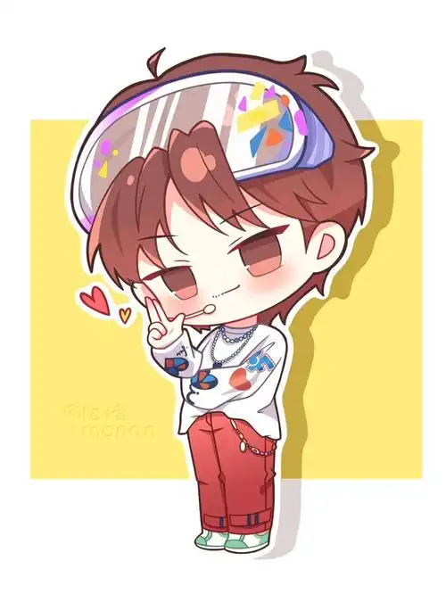 procreate#q版人物  #绘画  #刘耀文  #时代少年团刘耀文  #画画