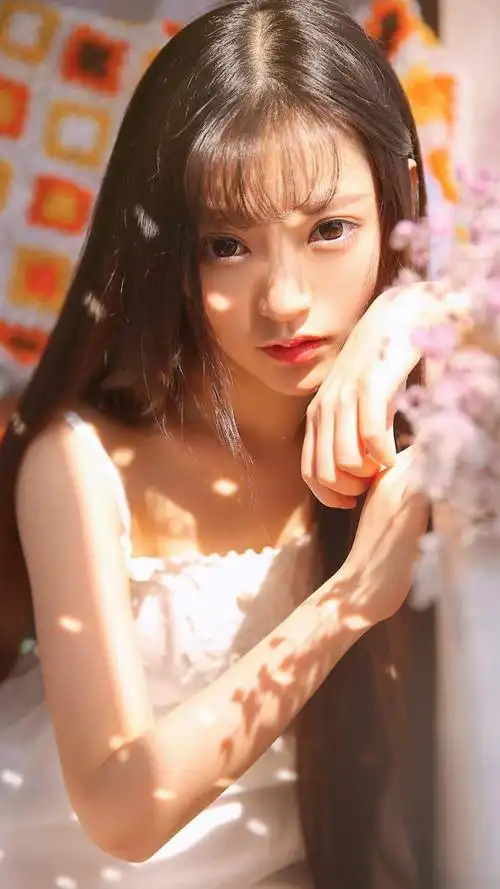 小清新美女,高清图片,手机锁屏桌面-壁纸族