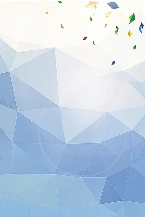 蓝色企业商业时尚大气创意招聘促销背景素材