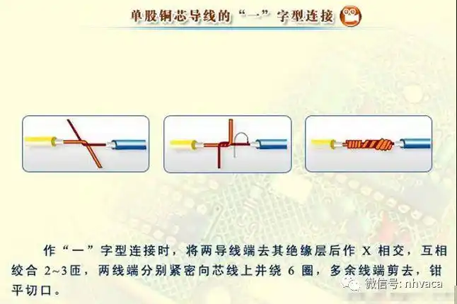 导线连接方法图解