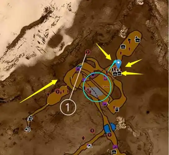 森林各个隐藏武器在哪里