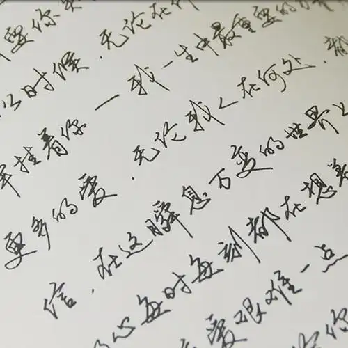 这一手手写体真是太漂亮,而且又实用,真是羡慕死了