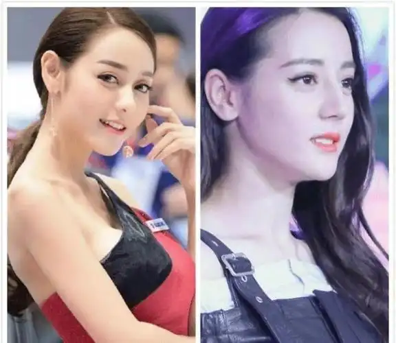 原创素人车模整容变成迪丽热巴粉丝傻傻分不清引得无数观众合影