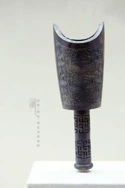 凤舞九天-楚文物精品展# 战国 铜钲 1987年荆门包山2号墓出土 乐器