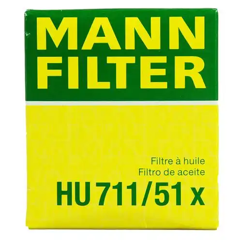 机油之家 mann曼牌hu711/51x 标志307/206 机滤/机油格