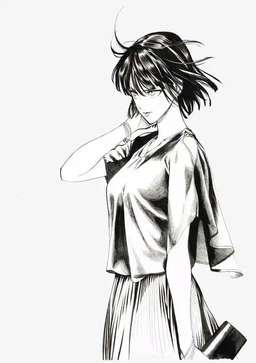 手绘日系漫画人物