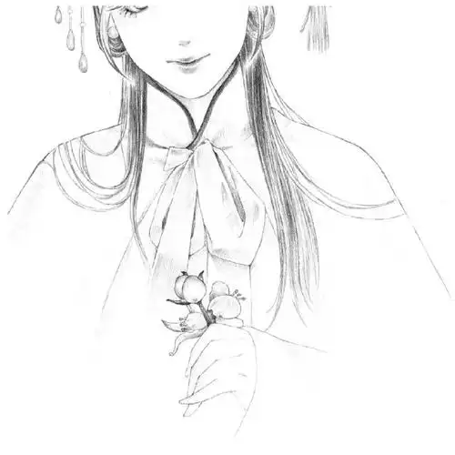手绘古风教你用简单铅笔画出超细腻古风美女
