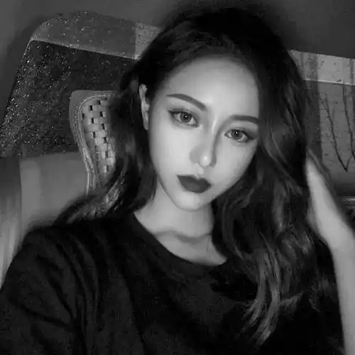 女人黑白头像高冷魅惑温柔本身天使吻过的女孩