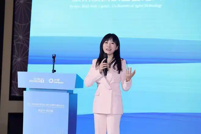 黑洞投资合伙人杨蓉女士发表演讲杨蓉认为,在新时代的中国,在新经济