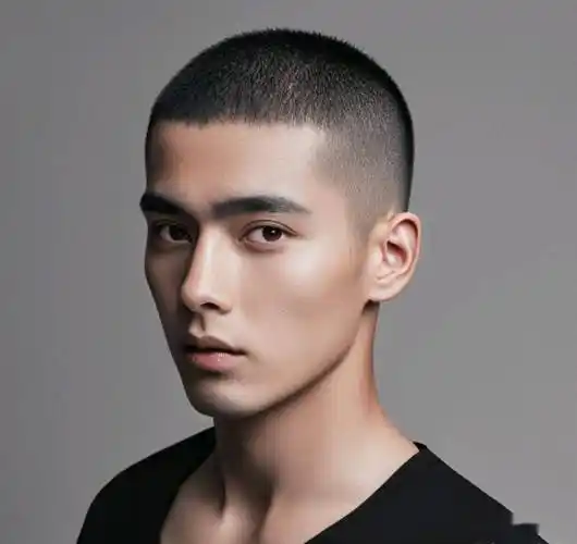 男发剪来剪去,最有型还是超短小寸头,精神利落免打理_发型_时尚_形象