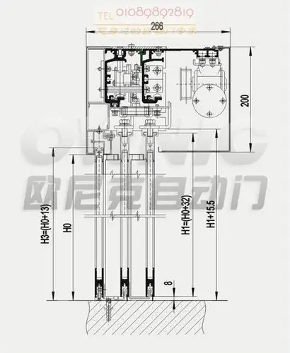 ownic欧尼克感应门