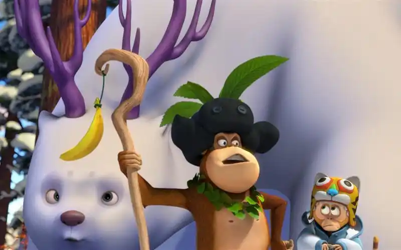 熊出没之雪岭熊风动画壁纸-影视壁纸-高清影视图片-第5图-娟娟壁纸