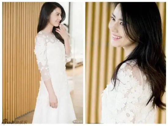 高圆圆大婚三套绝美礼服大揭秘 头纱捧花都是大品牌【6】