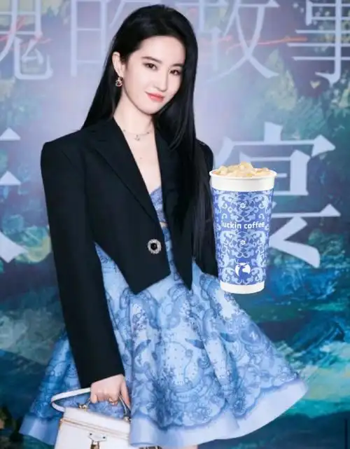 本以为刘亦菲昨天发的照片只是有lv跟宝格丽两个代言～这么一看…你