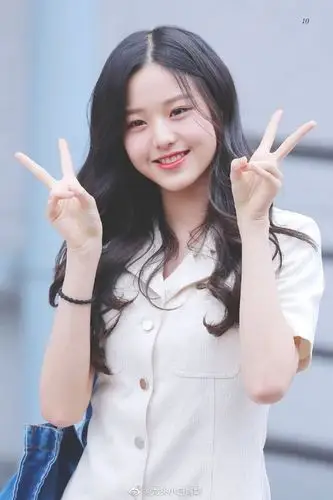 想要比耶的可爱女孩子头像