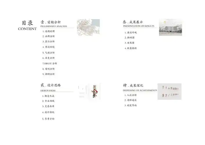 环境设计专业作品集