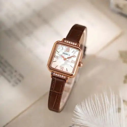 手表小巧精致女士女款轻奢小众复古简约气质国产腕表