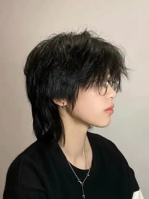 特价假发男中分自然蓬松