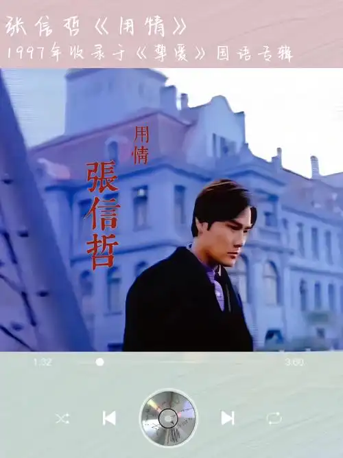哲之mv张信哲《用情》
